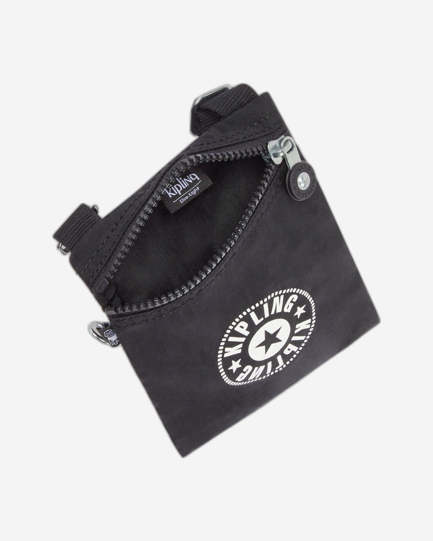 KIPLING-AFIA LITE-حقيبة كروس صغيرة-أسود لايت-I6650-TL4 - I6650-TL4