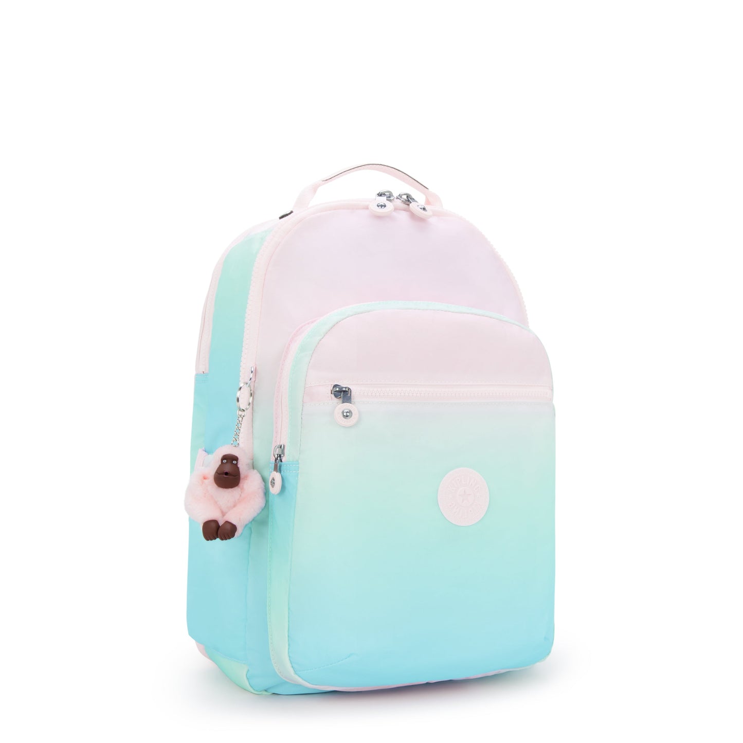 حقيبة ظهر Kipling Seoul Lap Gradient Sea Large مع حجرة للكمبيوتر المحمول I6658-63U