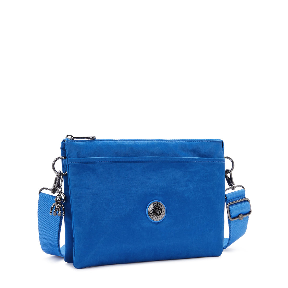 حقيبة KIPLING-Riri L-Medium كروس بودي (مع حزام قابل للإزالة)-أزرق ساتان-I6679-S9H