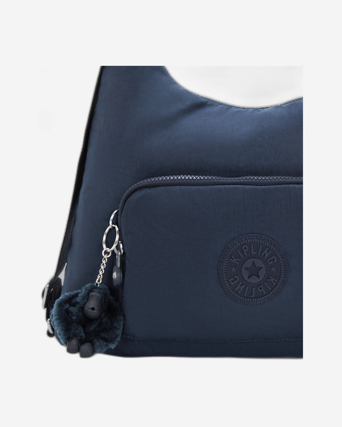 KIPLING Yenna Blue Bleu حقيبة كتف متوسطة (قابلة للتحويل إلى حقيبة ظهر) I6721-96V