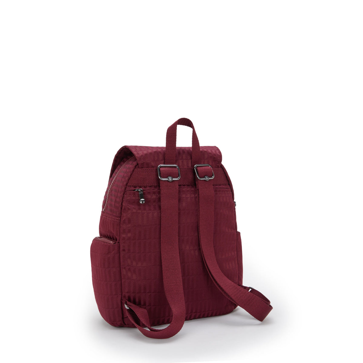 Kipling City Zip S Maroon Tile Jq حقيبة ظهر صغيرة I6749-9HX
