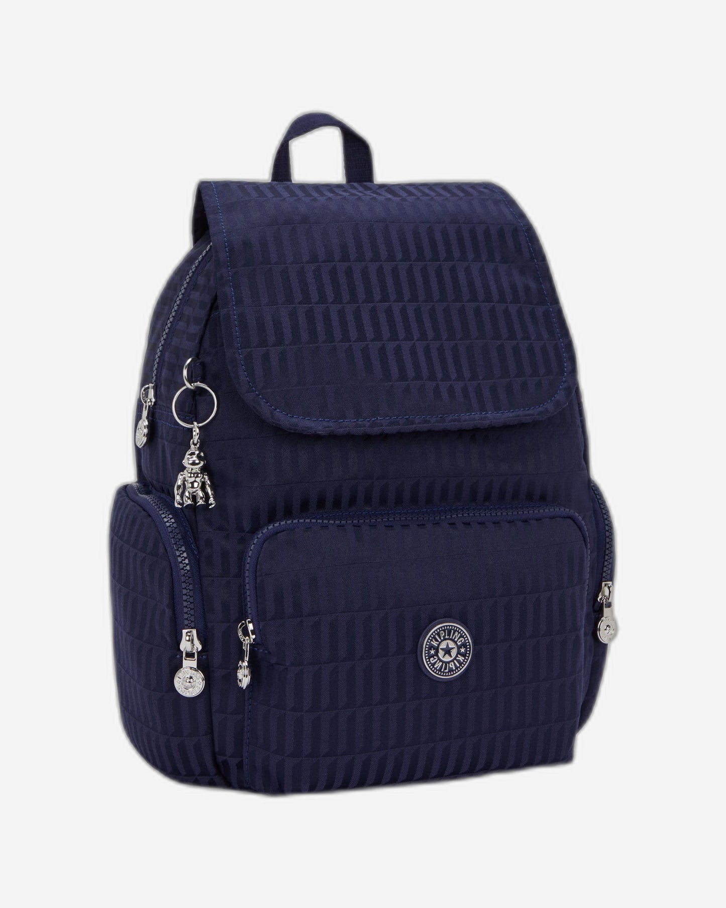 حقيبة ظهر صغيرة Kipling City Zip S Night Tile Jq I6749-9HZ