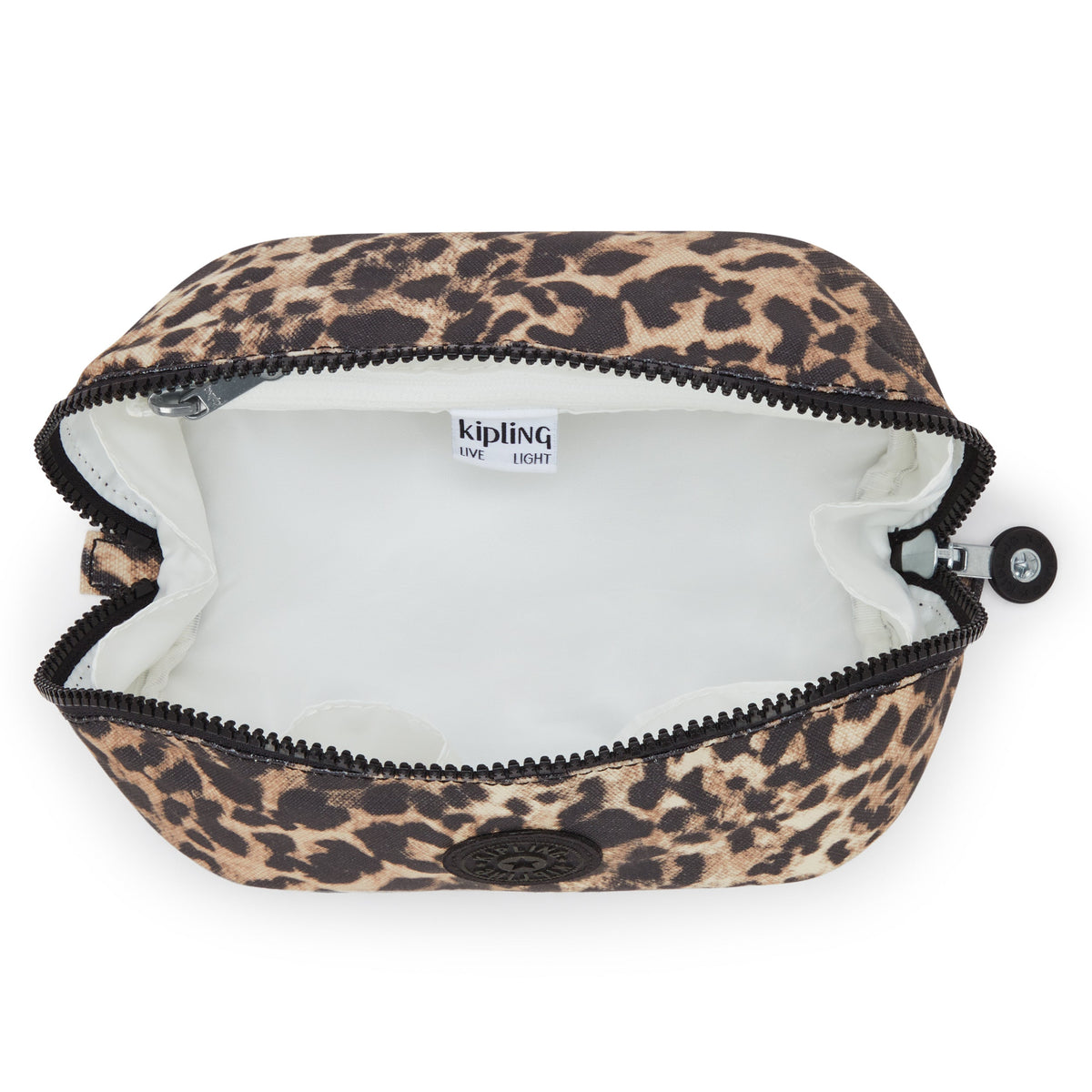 حقيبة أدوات الزينة الصغيرة ميركو إس وايلد ليوبارد من Kipling I6753-6JP