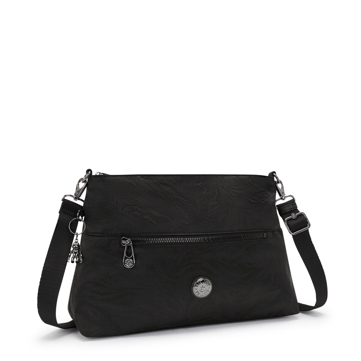 حقيبة كتف Kipling Pollie M Undersea Jacquard متوسطة الحجم I6774-49J