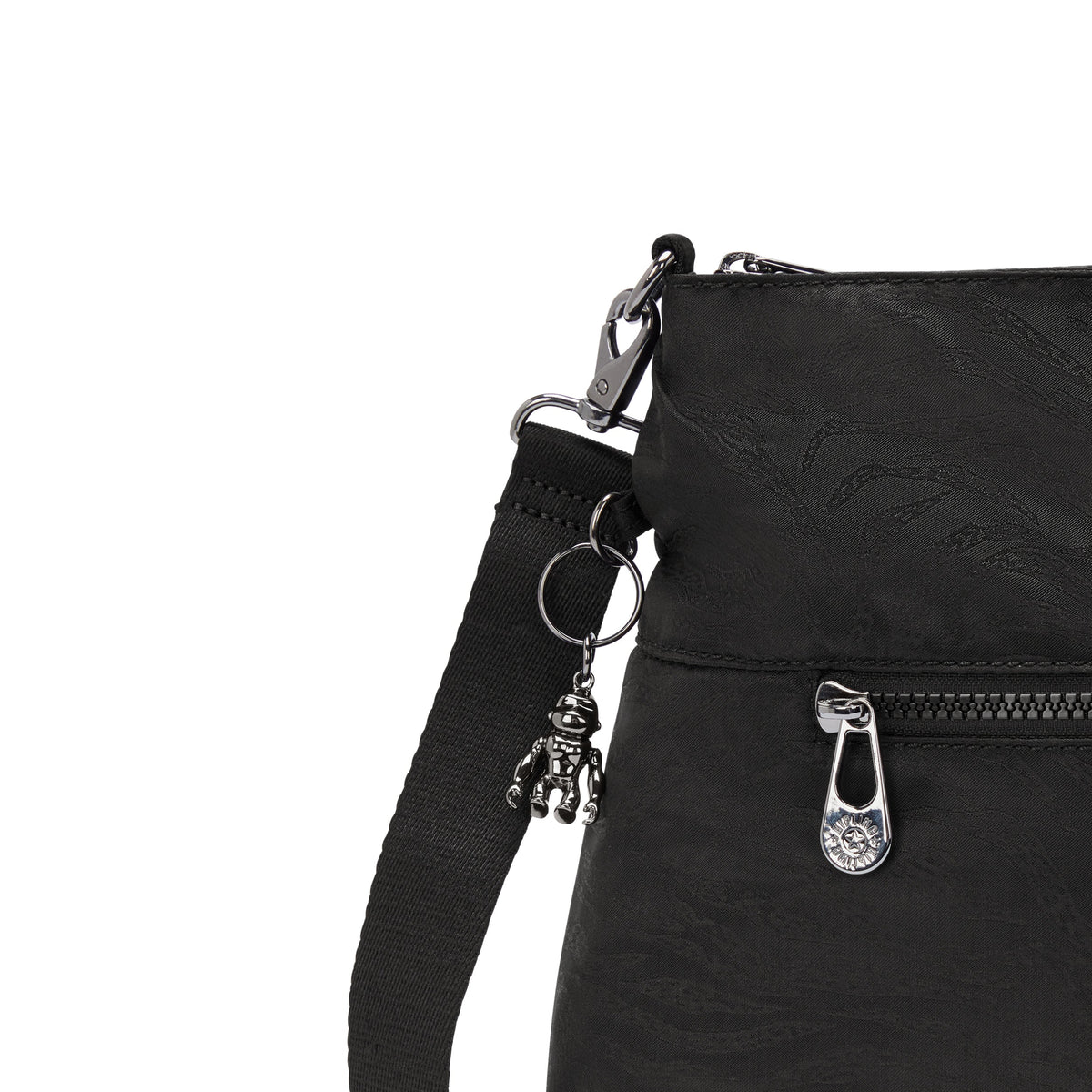 حقيبة كتف Kipling Pollie M Undersea Jacquard متوسطة الحجم I6774-49J