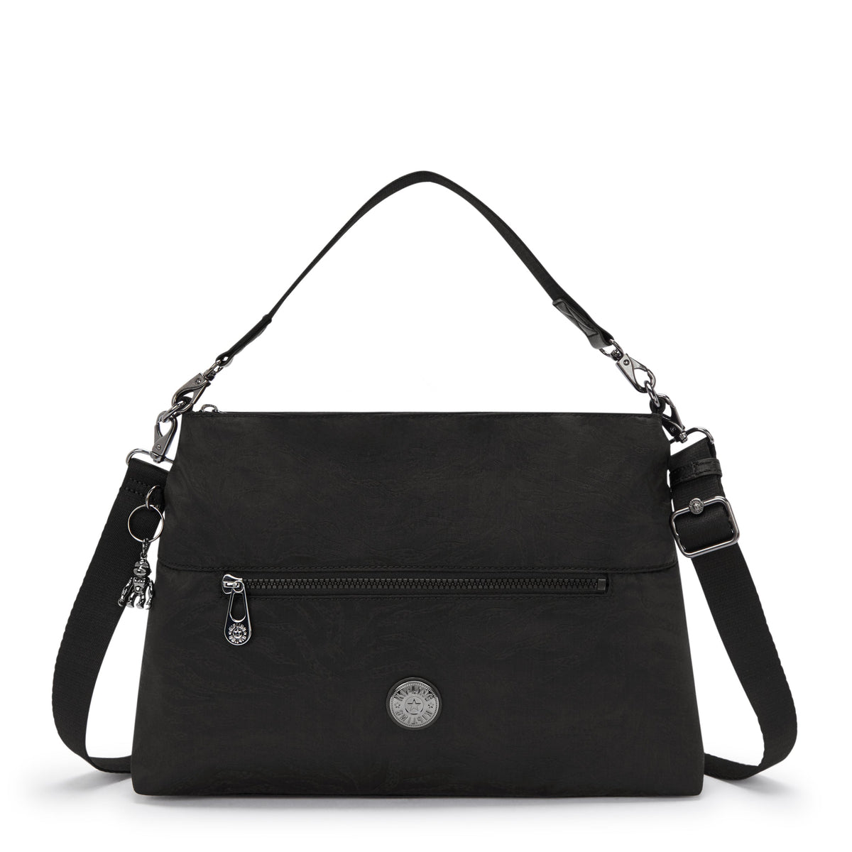 حقيبة كتف Kipling Pollie M Undersea Jacquard متوسطة الحجم I6774-49J