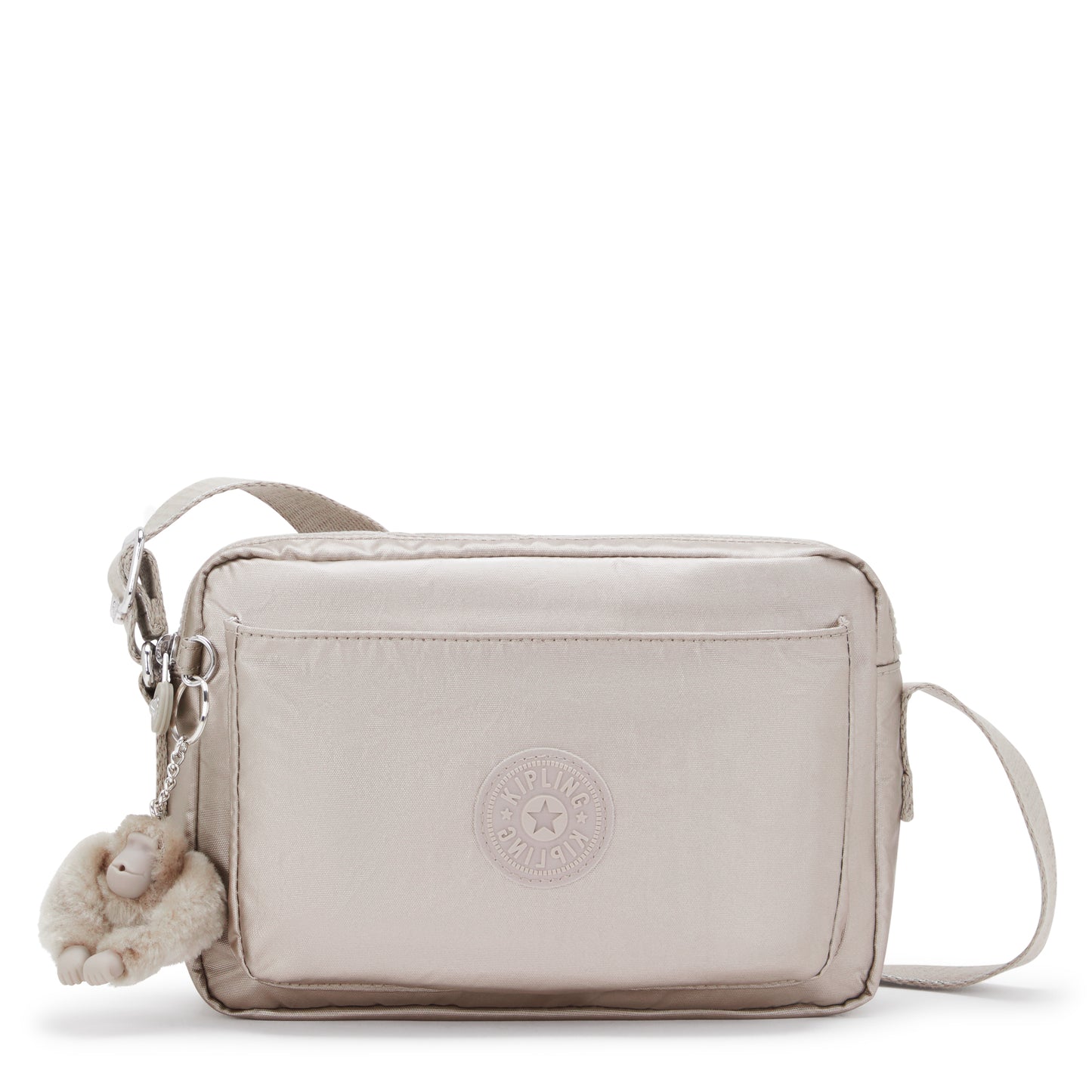 Kipling-Abanu M-Medium crossbody-Metallic Glow-I6831-48I