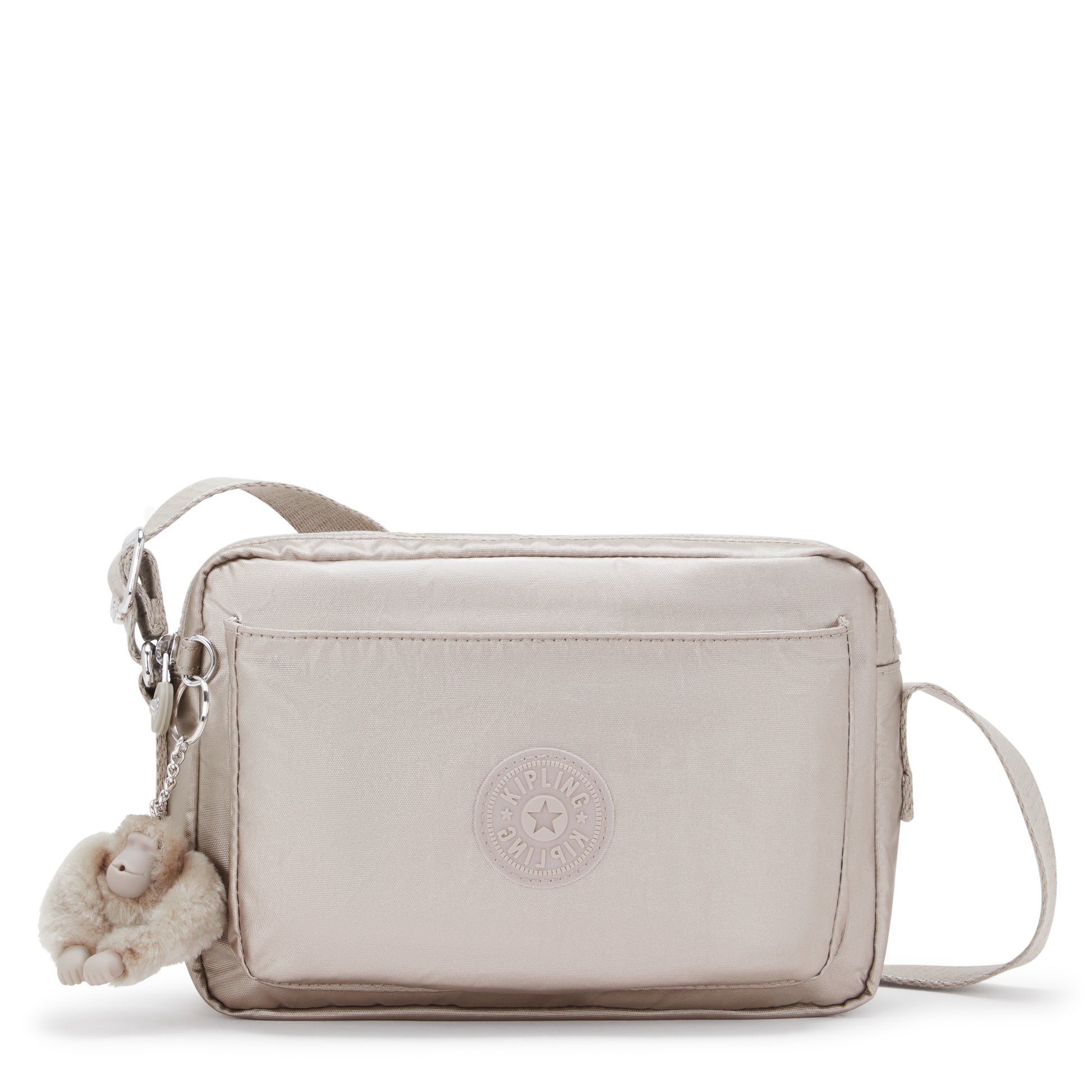 Kipling-Abanu M-Medium crossbody-Metallic Glow-I6831-48I