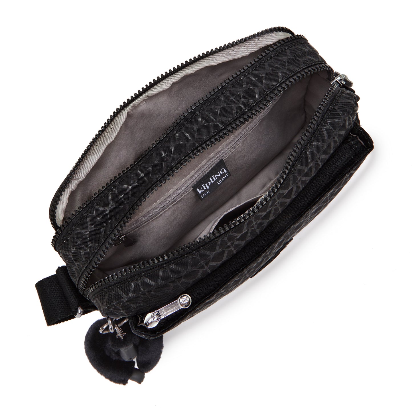 حقيبة كروس بودي متوسطة الحجم من Kipling Abanu M Signature Emb C2I6831-K59