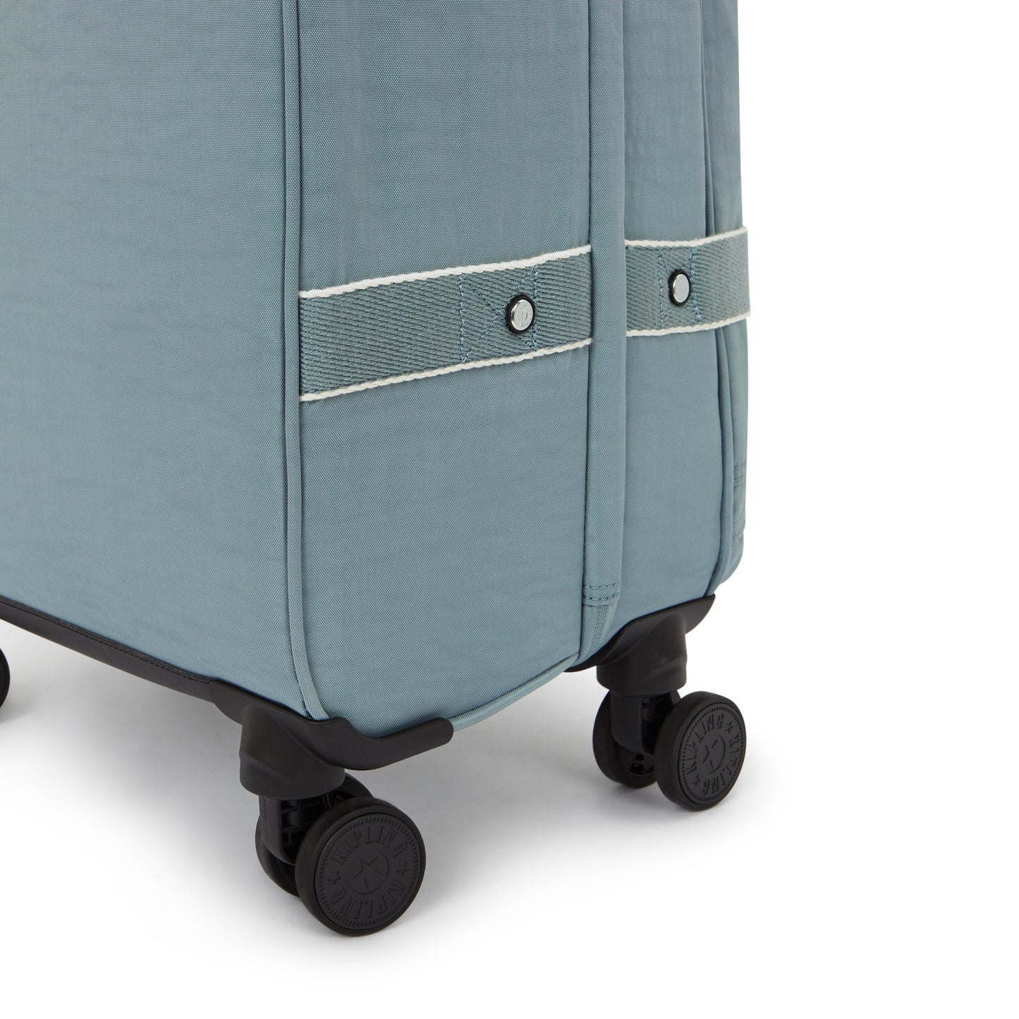 حقيبة سفر Kipling Spontaneous M رمادية مريحة متوسطة الحجم بعجلات I6918-3NL