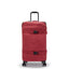 حقيبة سفر Kipling Spontaneous M متوسطة الحجم بعجلات، لون أحمر جذاب، I6918-4SS