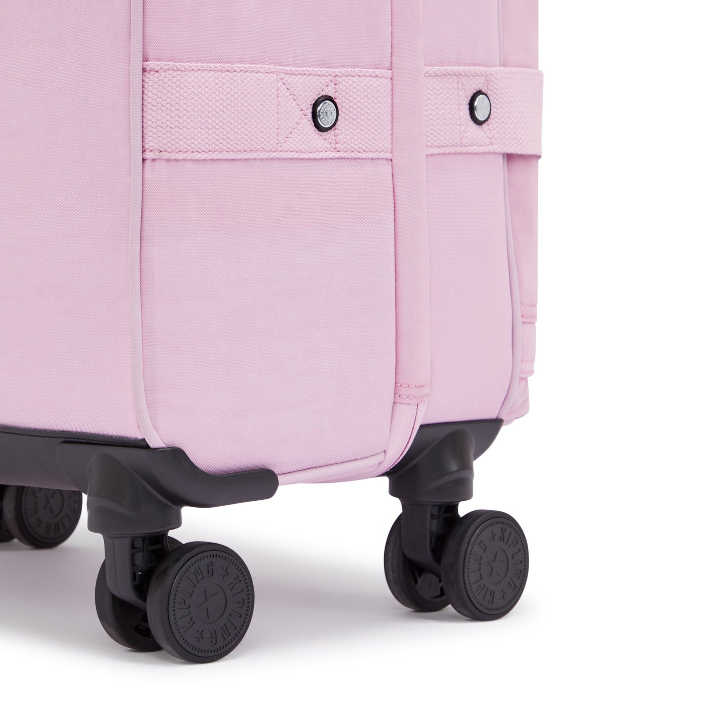 KIPLING-Spontaneous M-Medium حقيبة سفر بعجلات-Blooming Pink-I6918-R2C