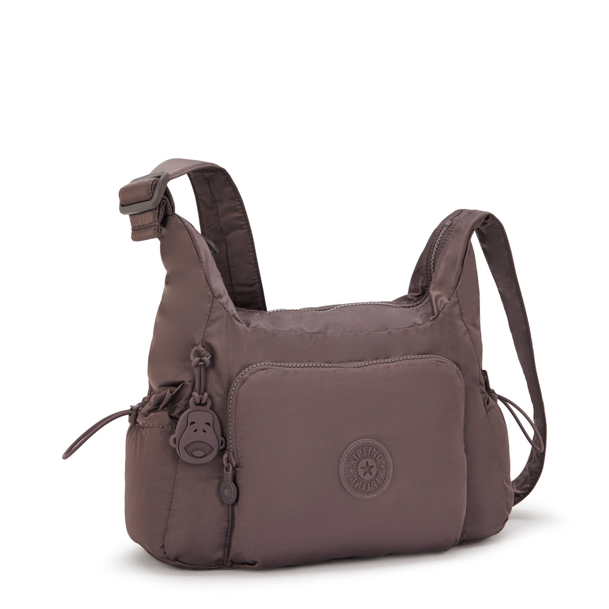 حقيبة كروسبودي متوسطة Kipling Gabb S Simply Mocha I6931-7DG