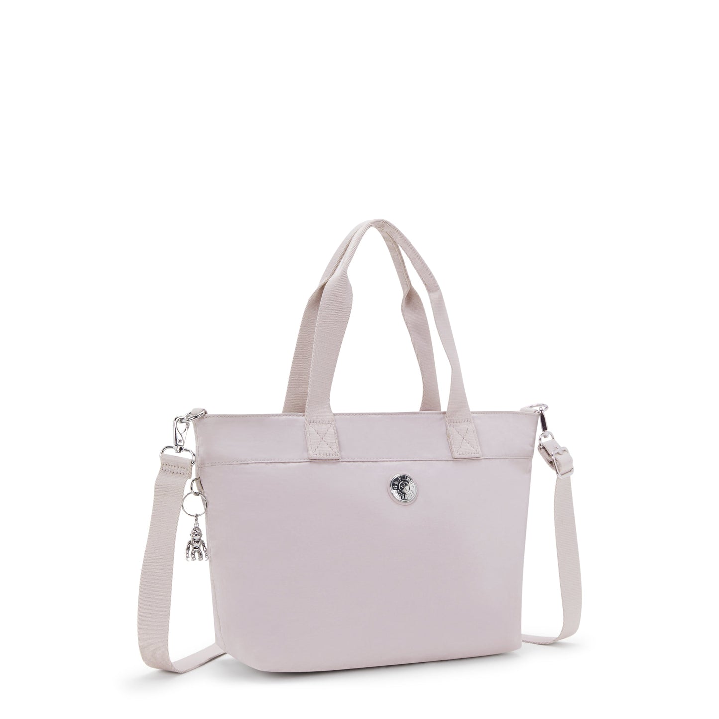 حقيبة KIPLING-Colissa S-Small (بحزام كتف قابل للفصل)-Gleam Silver-I6951-K6G