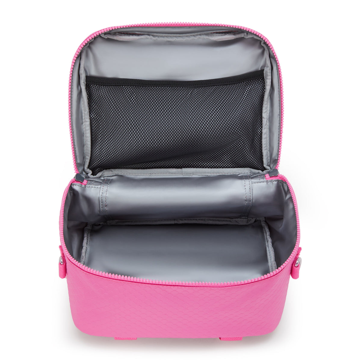 حقيبة غداء كبيرة Kipling Miyo Pink Mermaid Em مع جراب عربة I6952-56J