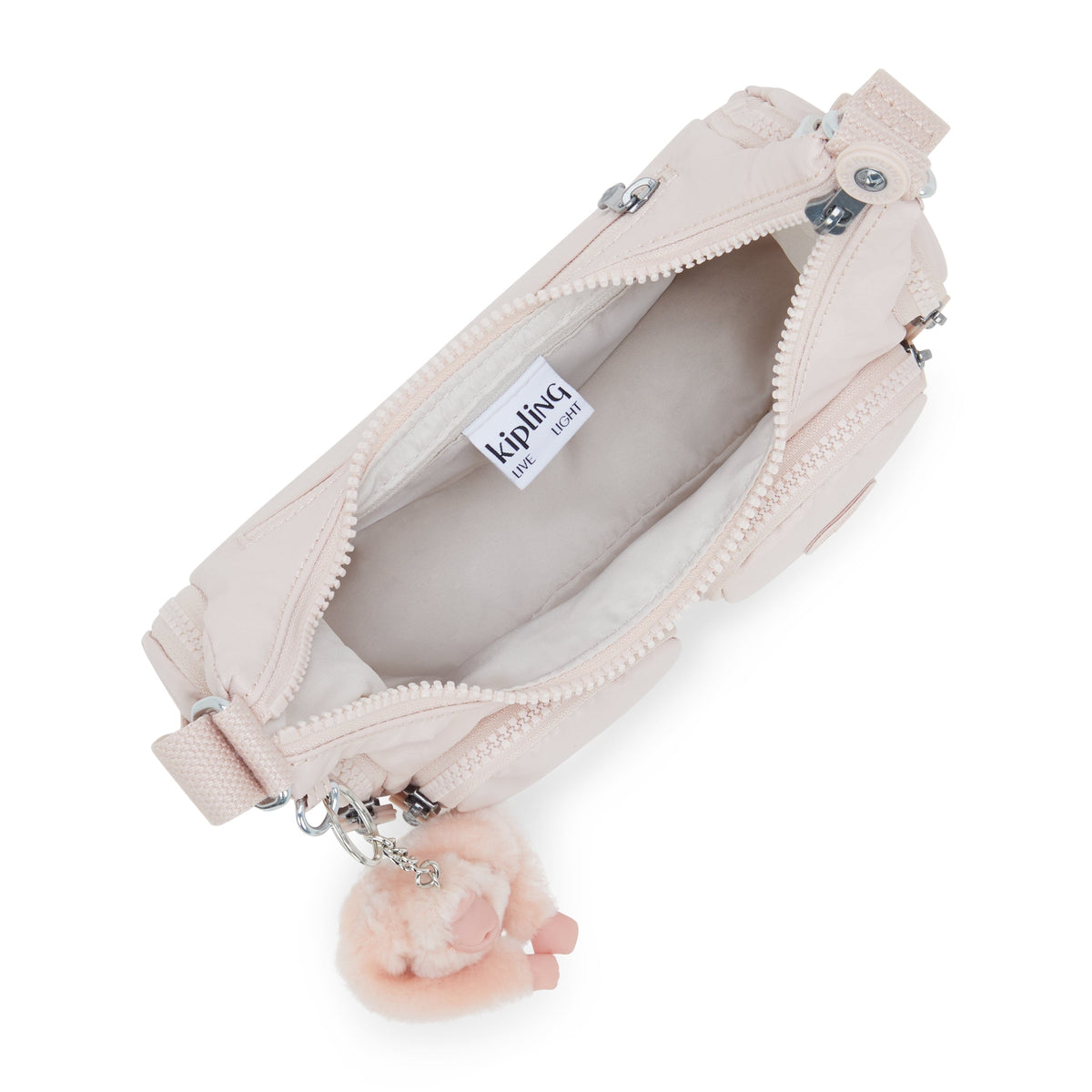 حقيبة كروس بودي صغيرة Kipling Rikka Mini Pink Shine I7005-3DZ