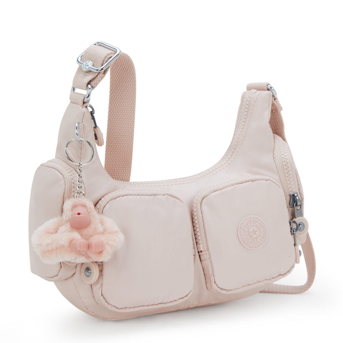 حقيبة كروس بودي صغيرة Kipling Rikka Mini Pink Shine I7005-3DZ
