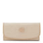 Kipling Money Land محفظة كبيرة باللون البيج اللامع I7015-5DV