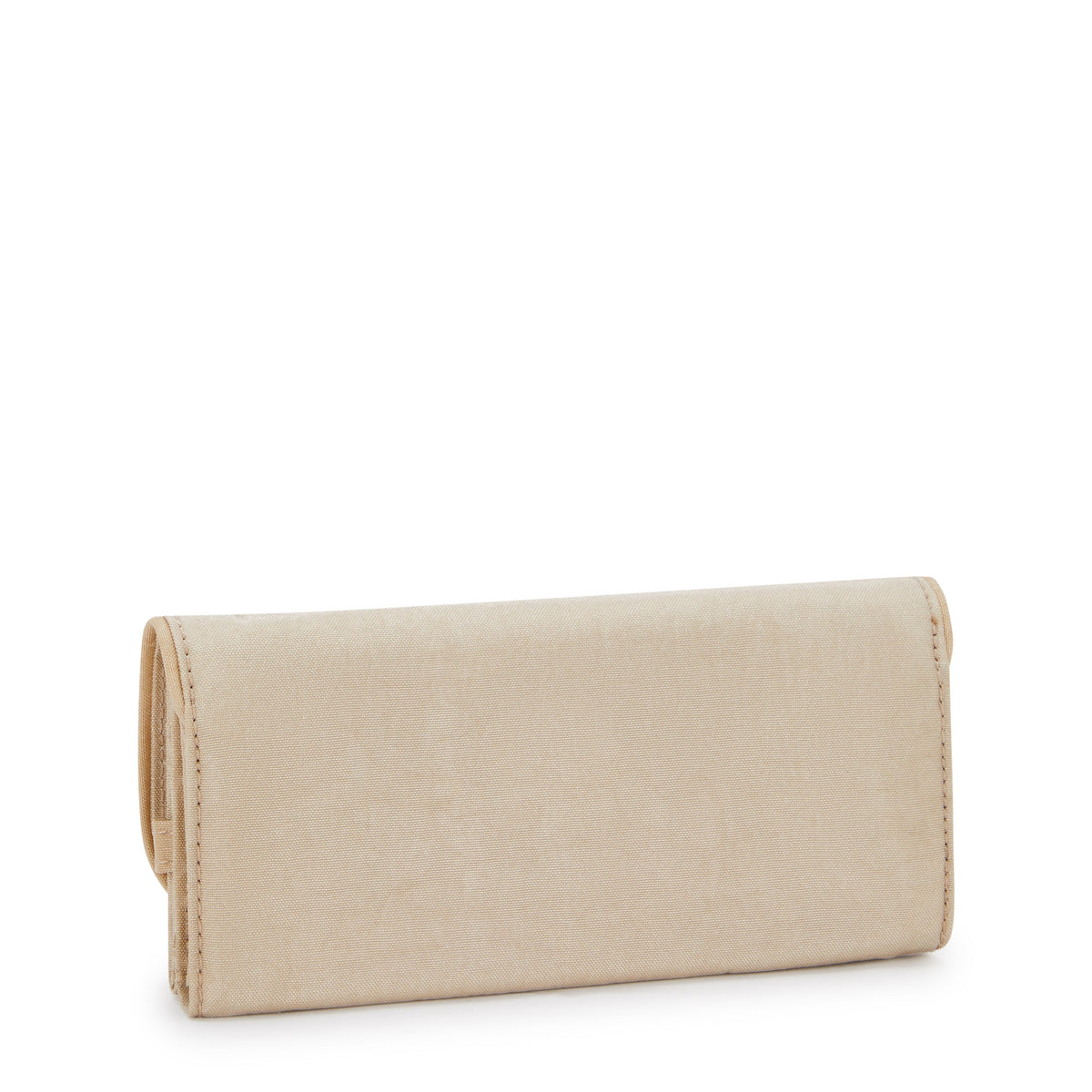 Kipling Money Land محفظة كبيرة باللون البيج اللامع I7015-5DV