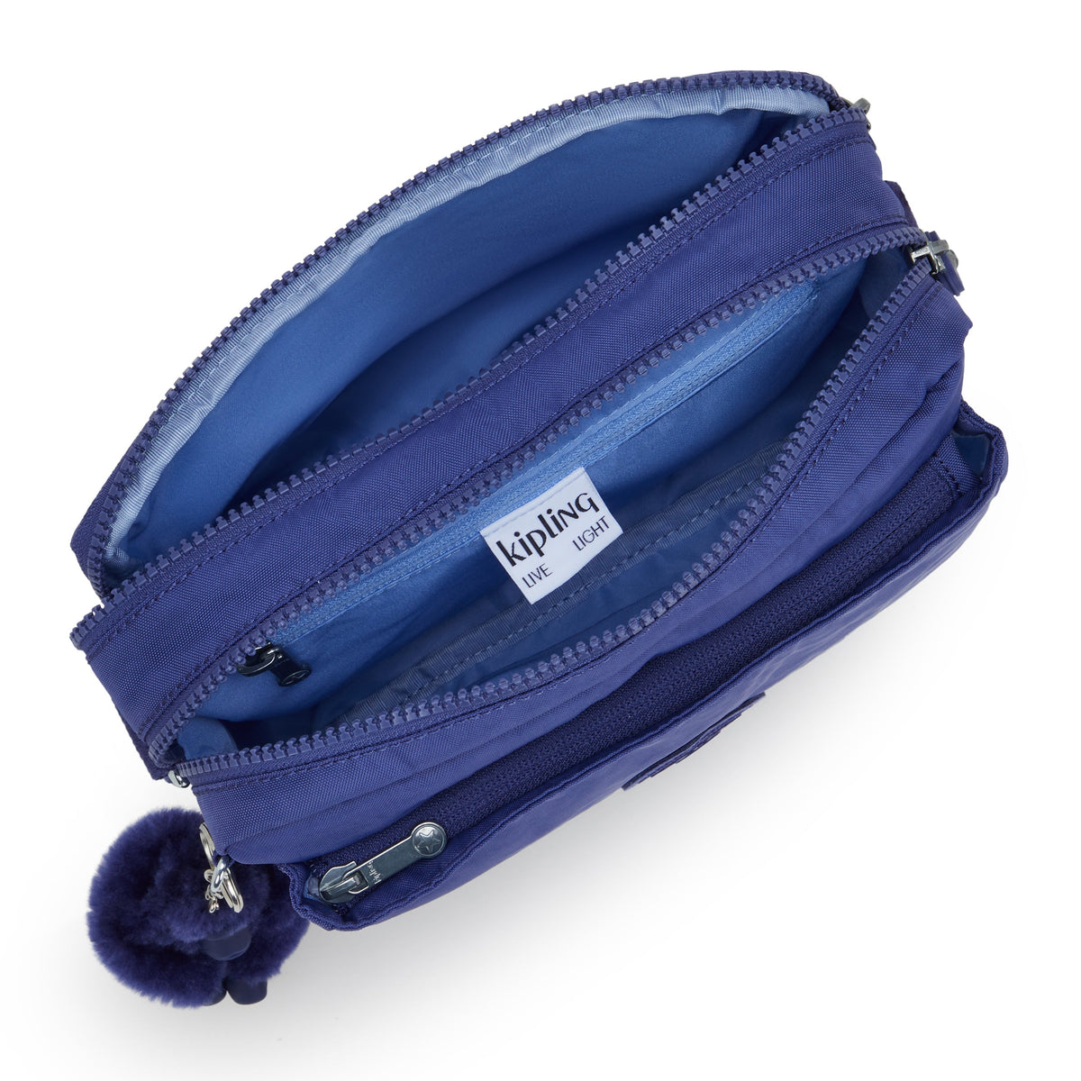 Kipling Abanu M Ocean Blue Medium Crossbody I7076-24U