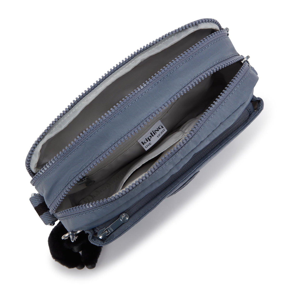 Kipling Abanu M Blue Stone حقيبة كروس متوسطة I7076-6FB