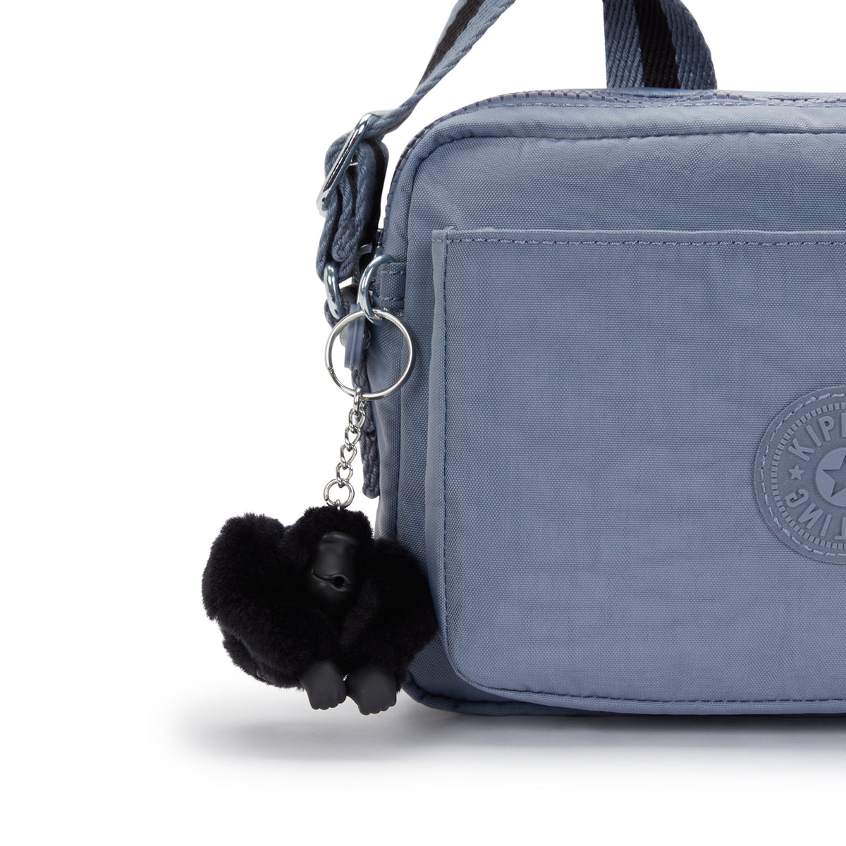 Kipling Abanu M Blue Stone حقيبة كروس متوسطة I7076-6FB