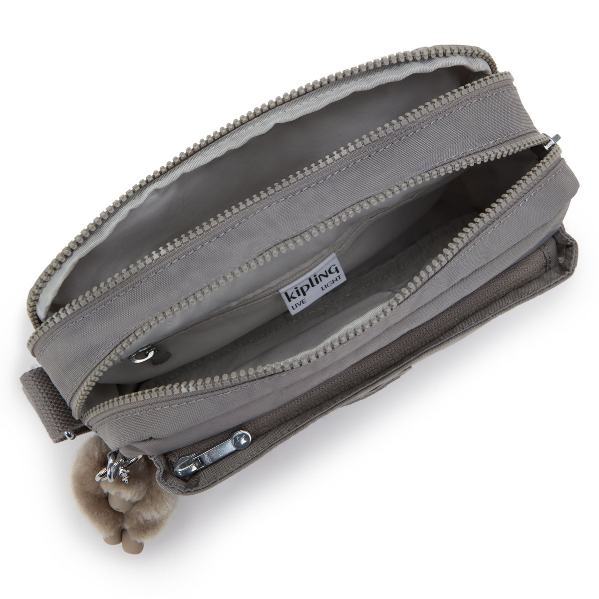 حقيبة كروسبودي متوسطة Kipling Abanu M Inviting Grey I7076-8DH