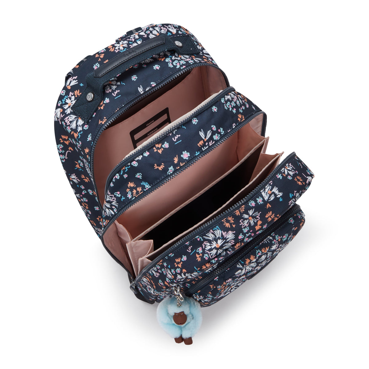 حقيبة ظهر KIPLING Class Room Flower Field كبيرة (مع حماية للكمبيوتر المحمول) I7090-5GB
