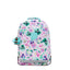 KIPLING-Class Room-حقيبة ظهر كبيرة (مع حماية للكمبيوتر المحمول)-Aqua Blossom-I7090-7EC