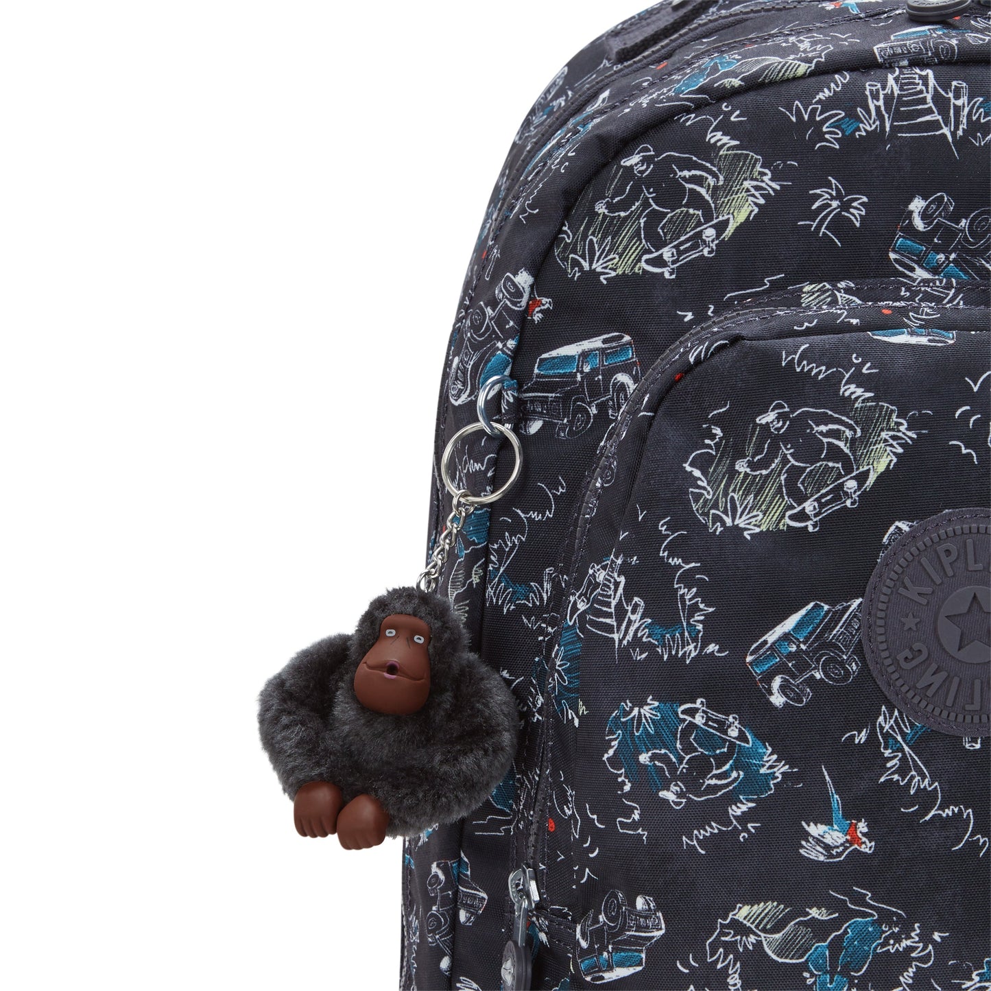 حقيبة ظهر كبيرة لسباق المرح في الغابة من Kipling Class Room C2I7090-TJ3
