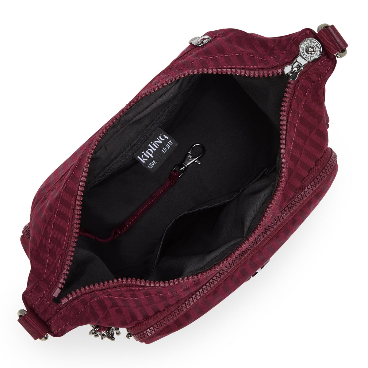 Kipling Gabb S Maroon Tile Jq حقيبة كروس متوسطة I7101-9HX