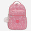 حقيبة ظهر كبيرة KIPLING Seoul Lap Glitter Cats (مع حجرة للكمبيوتر المحمول) I7135-5FR