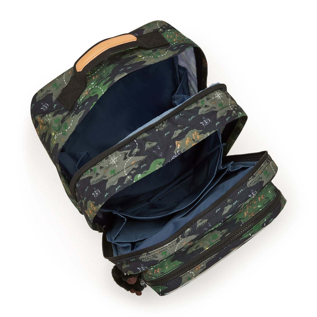 حقيبة ظهر KIPLING Scotty Camo Treasure كبيرة I7151-3PB
