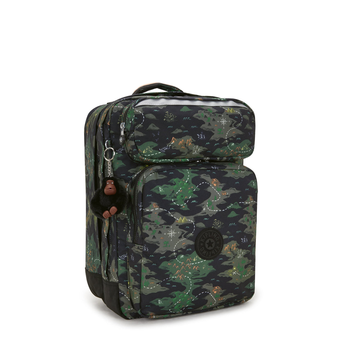 حقيبة ظهر KIPLING Scotty Camo Treasure كبيرة I7151-3PB