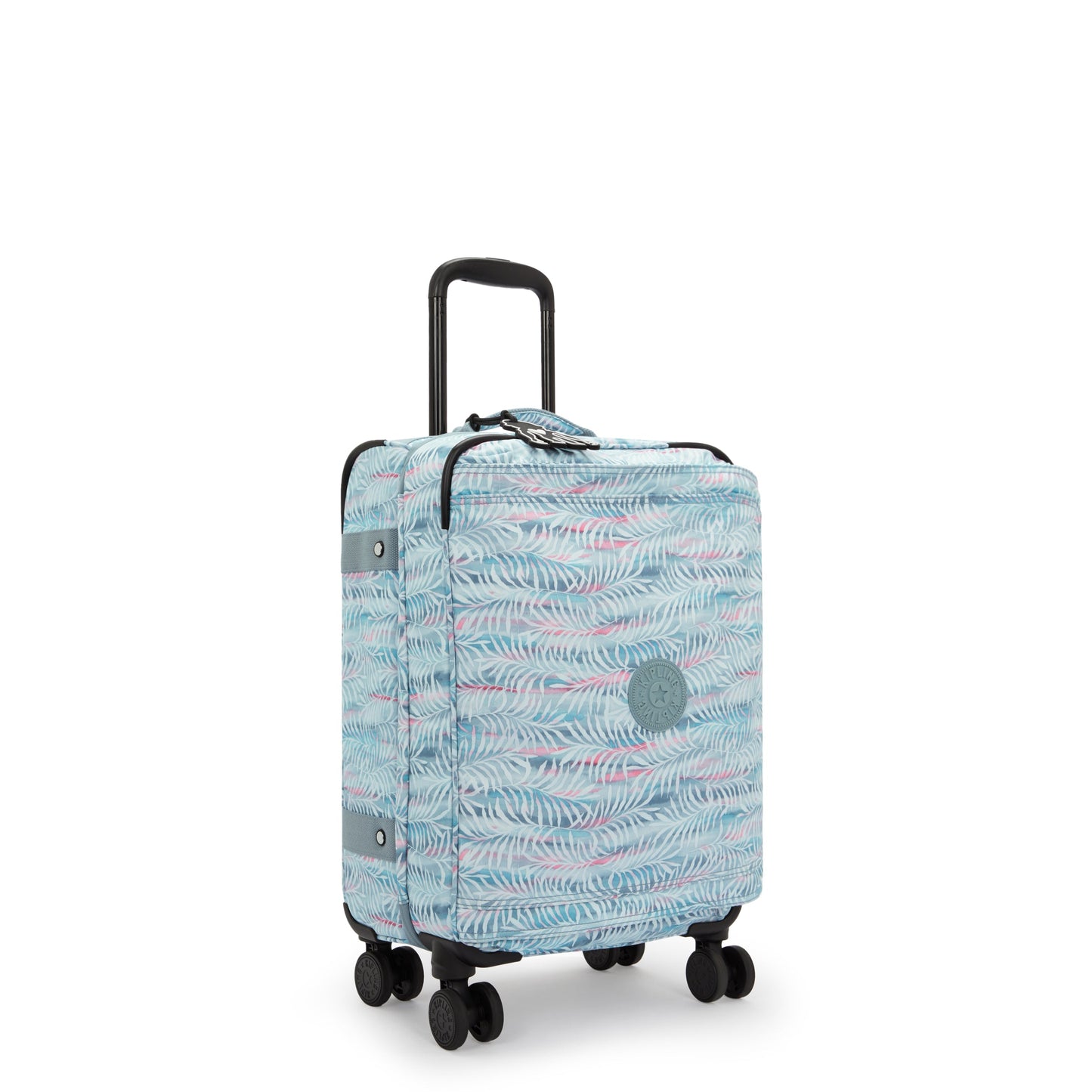 حقيبة سفر Kipling Spontaneous S ذات العجلات الصغيرة بأوراق النخيل I7211-3QN