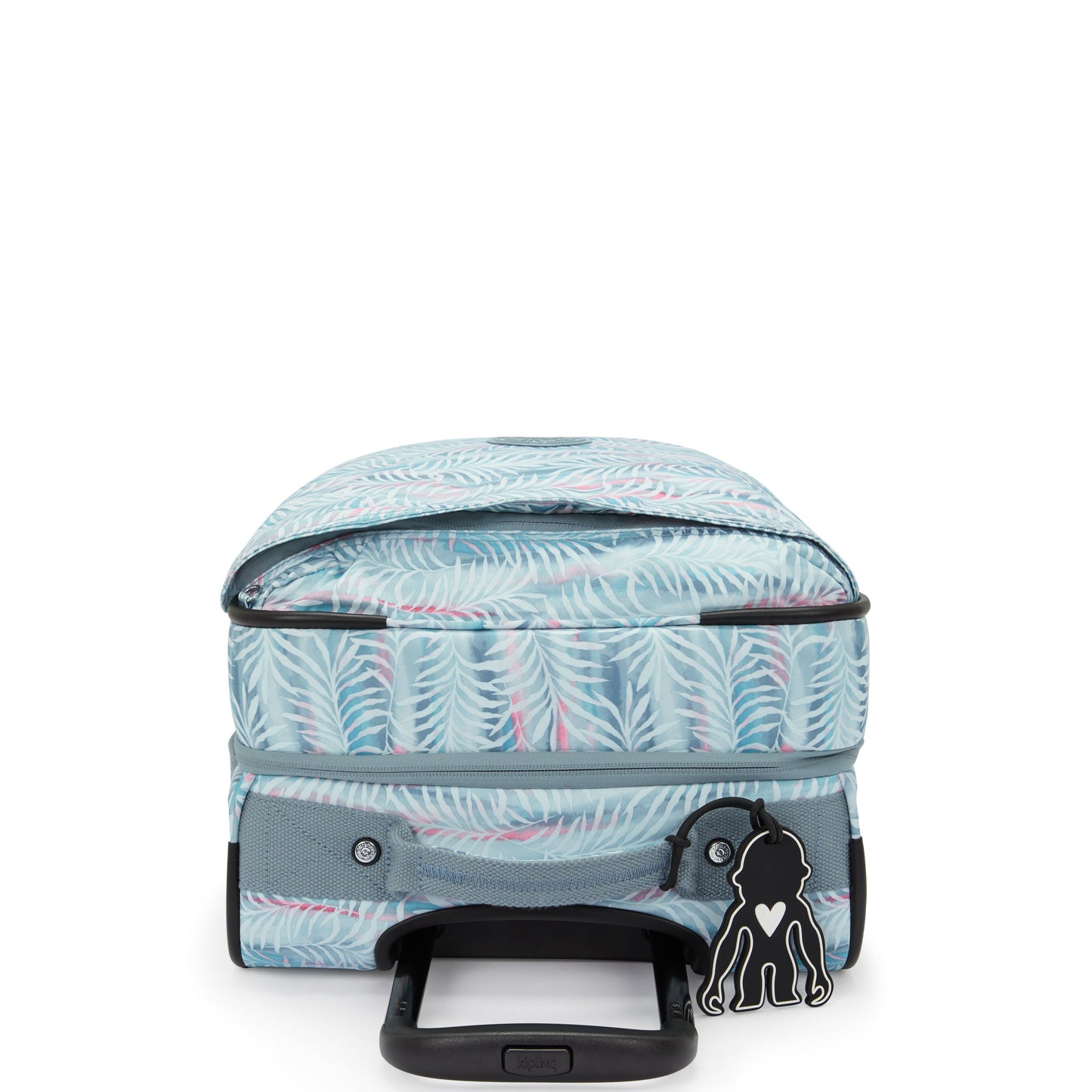 حقيبة سفر Kipling Spontaneous S ذات العجلات الصغيرة بأوراق النخيل I7211-3QN