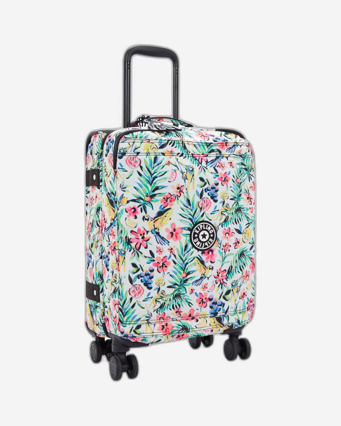 حقيبة سفر Kipling Spontaneous S Cocktail Floral ذات العجلات الصغيرة I7211-5DZ