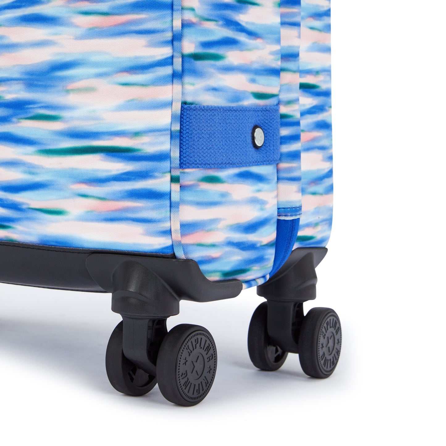 KIPLING-Spontaneous S-حقيبة سفر صغيرة بعجلات - أزرق مخفف - I7211-TX9