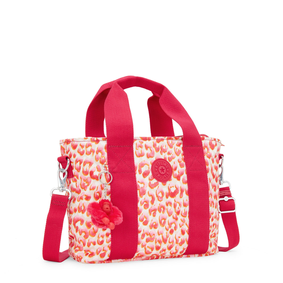حقيبة KIPLING-Minta M-Medium (بحزام كتف قابل للإزالة)-Latin Cheetah-I7229-6LX
