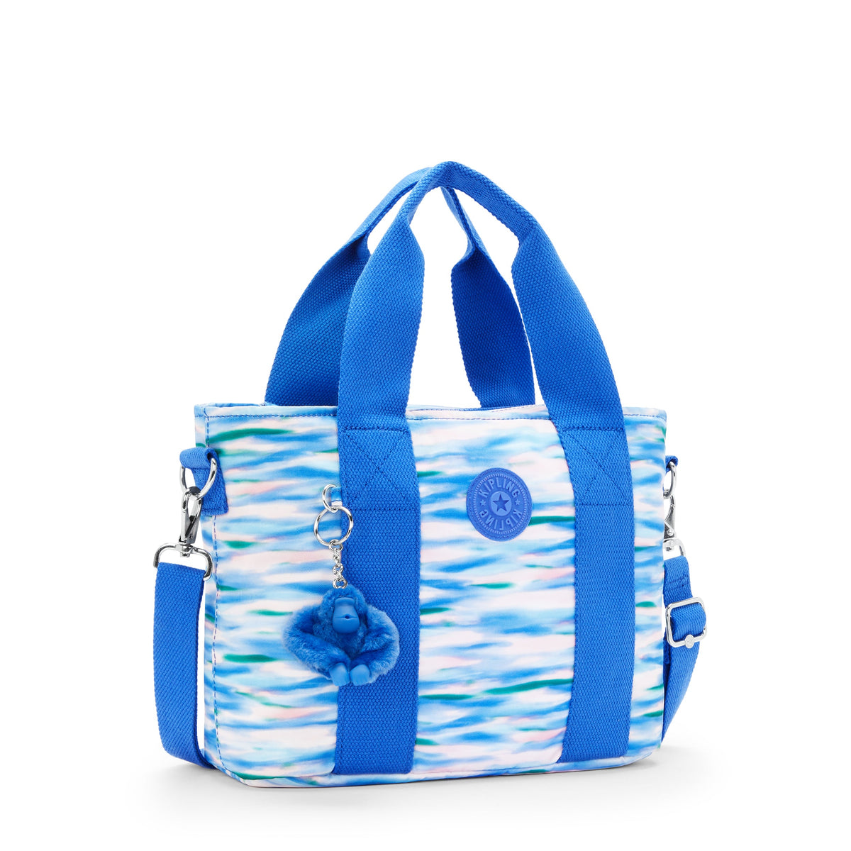 حقيبة KIPLING-Minta M-Medium (مع حزام كتف قابل للإزالة)-أزرق مخفف-I7229-TX9
