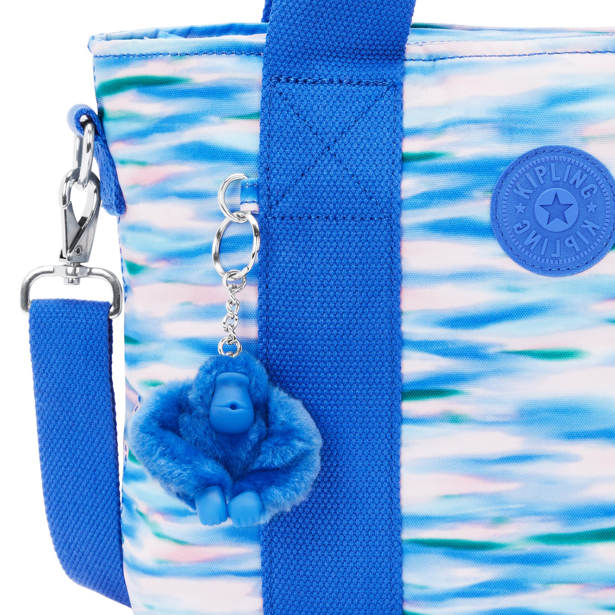 حقيبة KIPLING-Minta M-Medium (مع حزام كتف قابل للإزالة)-أزرق مخفف-I7229-TX9