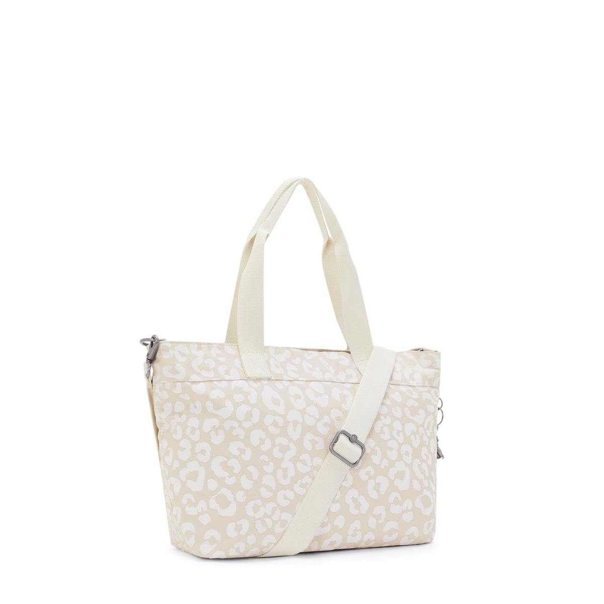 حقيبة KIPLING-Colissa S-Small (بحزام كتف قابل للفصل) - White Cheetah J-I7256-T8J