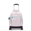حقيبة ظهر Kipling New Zea Sea Pink Met كبيرة بعجلات مع حجرة للكمبيوتر المحمول I7267-52J