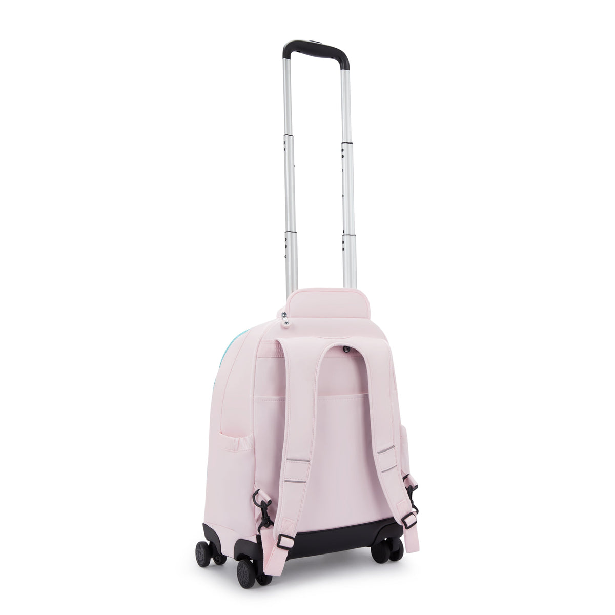 حقيبة ظهر Kipling New Zea Sea Pink Met كبيرة بعجلات مع حجرة للكمبيوتر المحمول I7267-52J