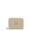 محفظة Kipling Money Love Signature متوسطة الحجم منقوش عليها شعار بيج I7276-96A
