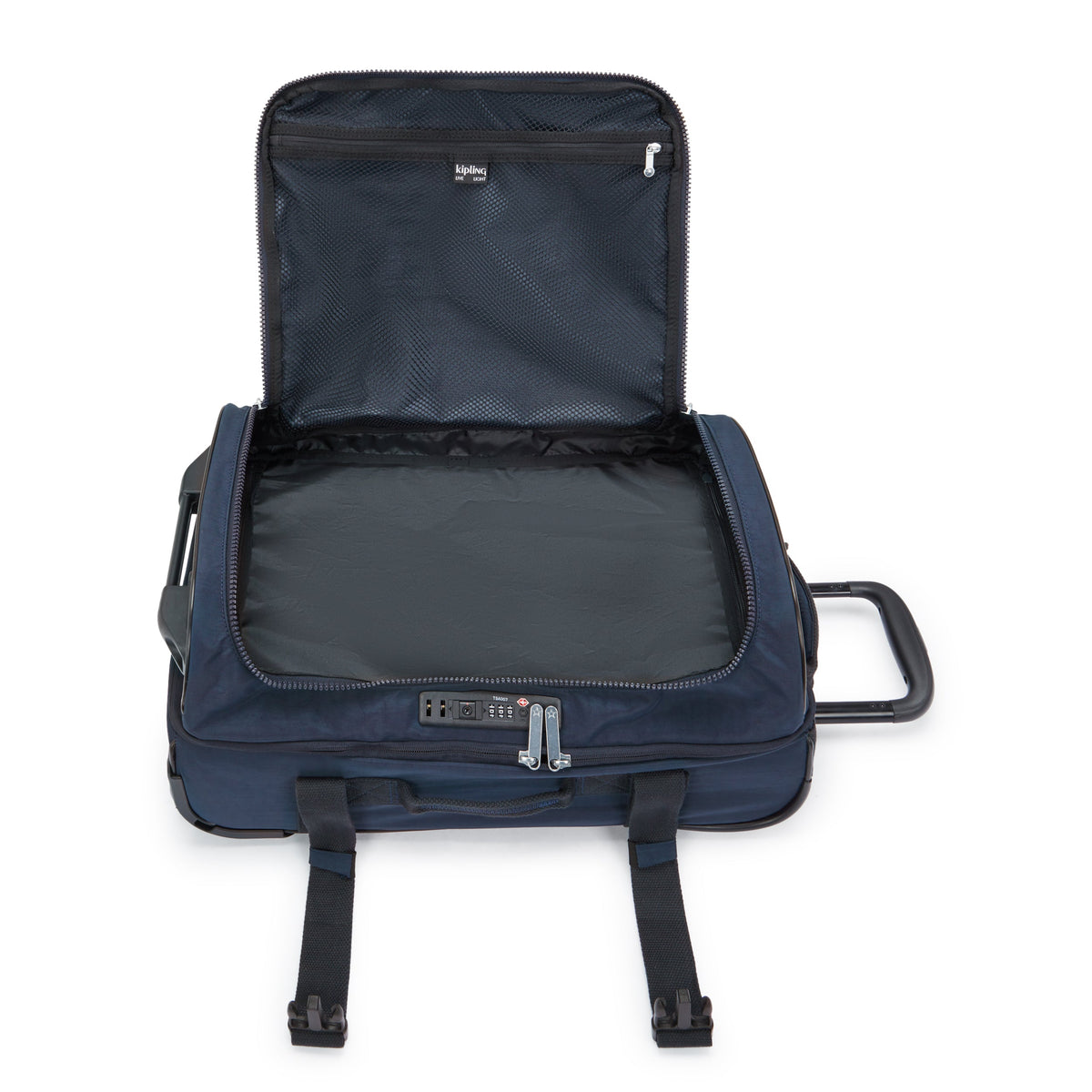 KIPLING-Aviana S-حقيبة سفر صغيرة بعجلات-أزرق أزرق 2-I7294-96V