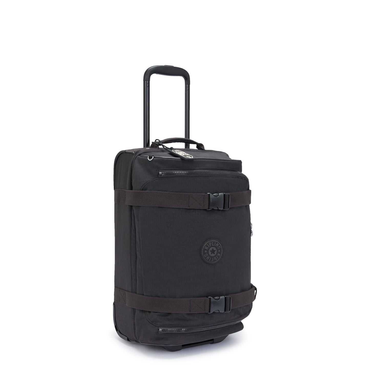 KIPLING-Aviana S-حقيبة سفر صغيرة بعجلات-أسود نوار-I7294-P39