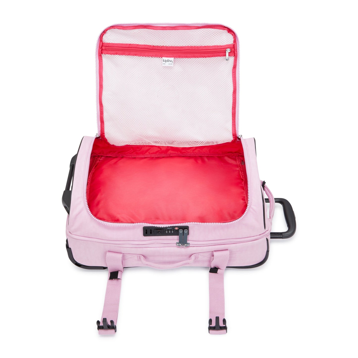 KIPLING-Aviana S-حقيبة سفر صغيرة بعجلات-زهري-I7294-R2C