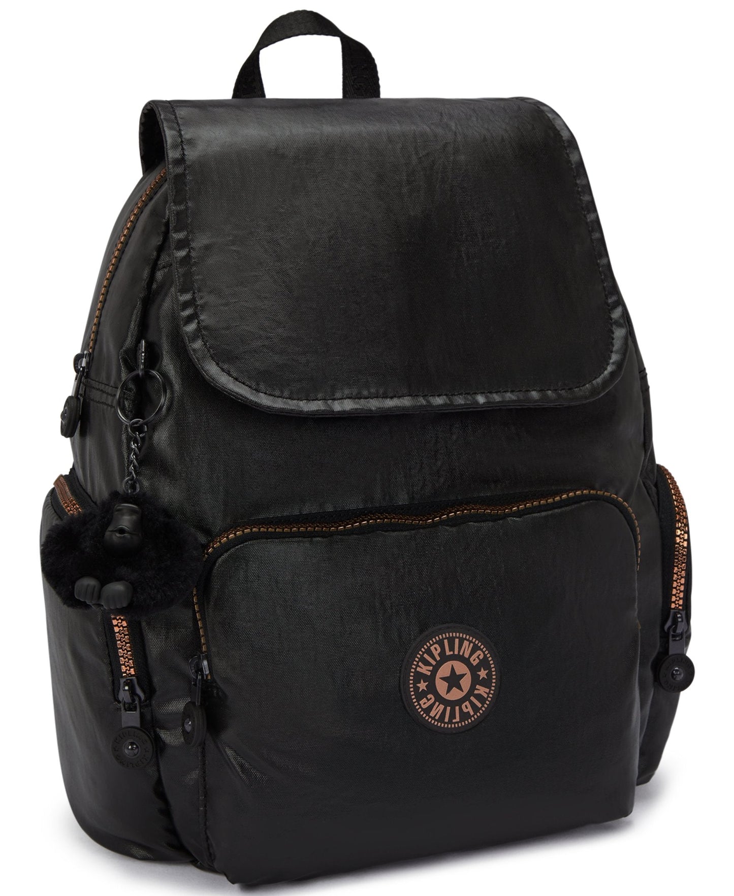 حقيبة ظهر Kipling City Zip S Glorious Copper الصغيرة I7354-6BE