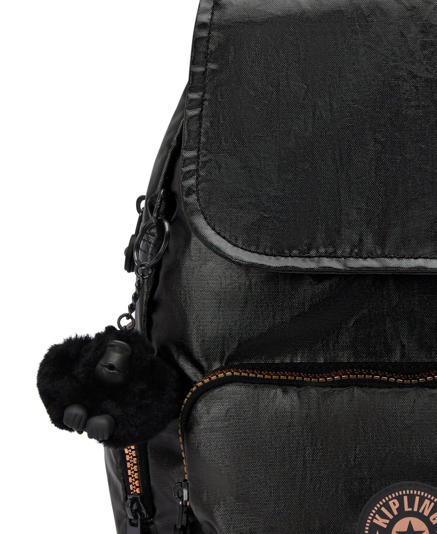 حقيبة ظهر Kipling City Zip S Glorious Copper الصغيرة I7354-6BE
